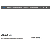 Tablet Screenshot of mcscardsystems.com